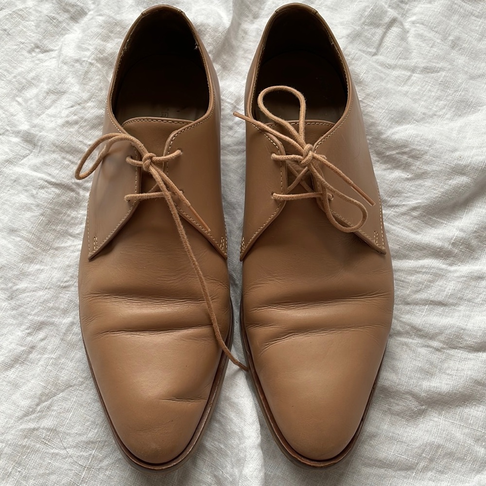 Everlane Blush Pink Oxfords